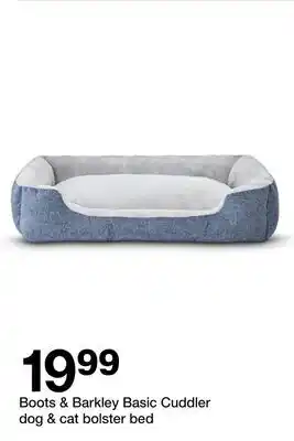 Target Barkley Basic Cuddler dog & cat bolster bed offer