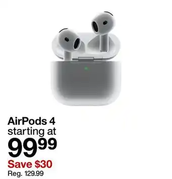 Target AirPods 4 offer