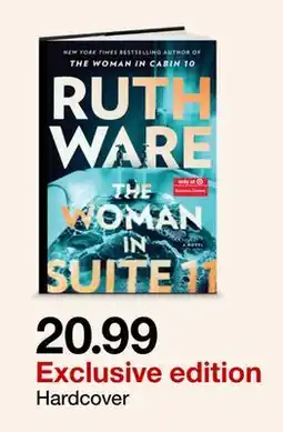 Target Ruth Ware The Woman in Suite 11 Exclusive edition Hardcover offer