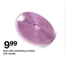 Target Boie USA exfoliating scrubber with handle offer