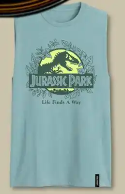 Target Men's Jurassic Park graphic tank offer