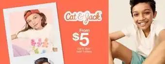 Target Cat & Jack kids' T-shirts offer
