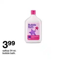 Target up & up 34 - oz. bubble bath offer