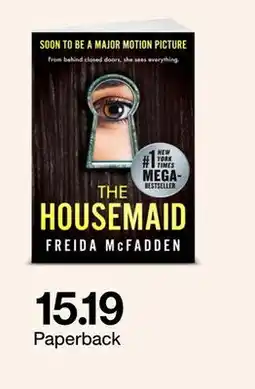 Target THE HOUSEMAID FREIDA McFADDEN offer