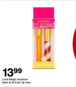 Target Luna Magic moisture balm & oil-lip care offer