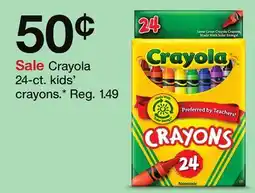Target Crayola 24-ct. kids' crayons offer