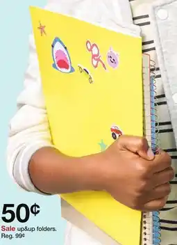 Target up & up folders offer