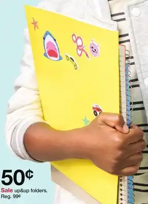 Target up & up folders offer