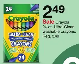 Target Crayola 24-ct. Ultra-Clean washable crayons offer
