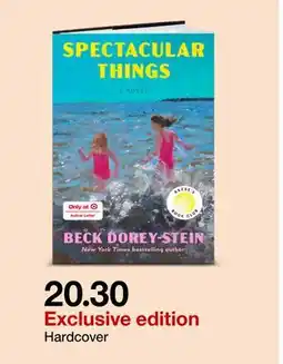Target SPECTACULAR THINGS Hardcover offer