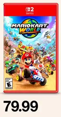 Target Mario Karat World Nintendo Switch 2 offer