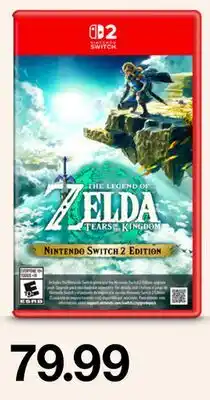 Target THE LEGEND OF ZELDA Nintendo offer