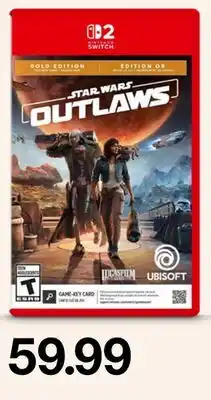 Target Star Wars Outlaws Nintendo Switch offer