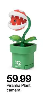 Target Piranha Plant camera offer