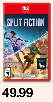 Target SPLIT FICTION offer
