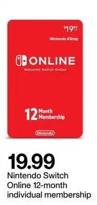 Target Nintendo Switch offer