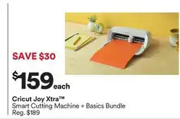Michaels Cricut Joy Xtra Smart Cutting Machine + Basics Bundle offer
