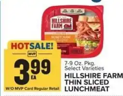 Food Lion Hillshire farm thin sliced lunchmeat offer