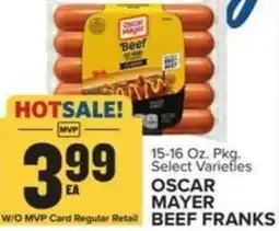 Food Lion Oscar mayer beef franks offer