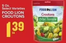 Food Lion Food lion croutons offer