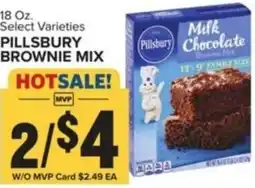 Food Lion Pillsbury brownie mix offer