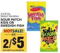 Food Lion Sour patch kids or swedish fish offer
