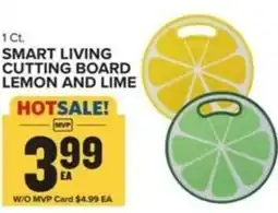 Food Lion Smart living cutting board lemon and lime offer