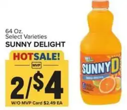 Food Lion Sunny delight offer