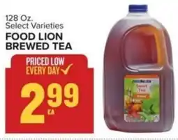 Food Lion food lion brewed tea offer