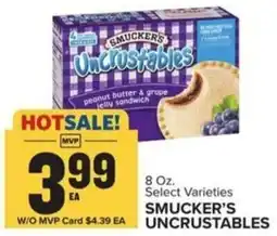 Food Lion Smucker's uncrustables offer