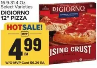 Food Lion Digiorno 12" pizza offer