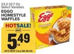 Food Lion Eggo homestyle waffles offer
