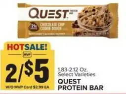Food Lion Quest protein bar offer