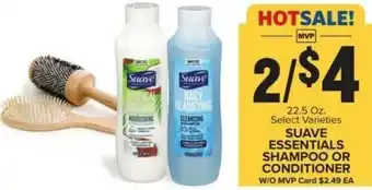 Food Lion Suave essentials shampoo or conditioner offer