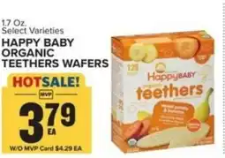 Food Lion Happy baby organic teethers wafers offer
