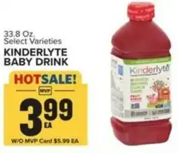 Food Lion Kinderlyte baby drink offer