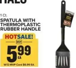 Food Lion Spatula with thermoplastic rubber handle offer