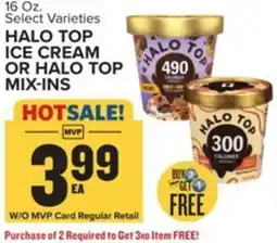 Food Lion Halo top ice cream or halo top mix-ins offer