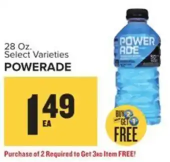 Food Lion Powerade offer