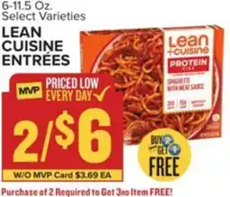 Food Lion Lean cuisine entrées offer