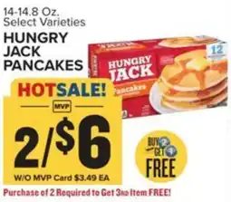 Food Lion Hungry jack pancakes offer