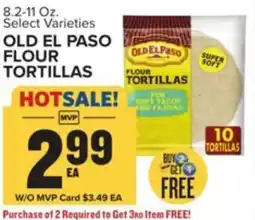 Food Lion Old el paso flour tortillas offer