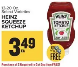 Food Lion Heinz squeeze ketchup offer