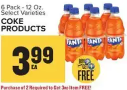 Food Lion Coke products offer