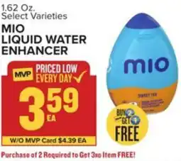 Food Lion Mio liquid water enhancer offer