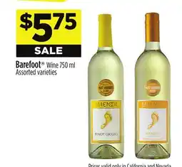 Dollar General Barefoot Wine offer