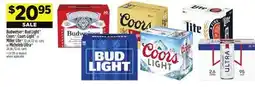 Dollar General Budweiser , Bud Light , Coors , CoorsLight or MillerLite or Michelob Ultra offer