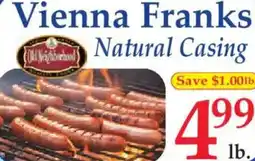 Market Basket Vienna Franks offer