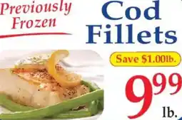 Market Basket Cod Fillets offer
