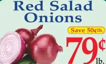 Market Basket Red Salad Onions offer